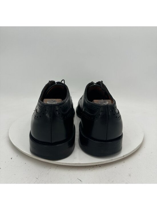 Allen Edmonds Lexington Men Size 12D Black Wingtip Cap Toe Derby Dress Shoes main image 11